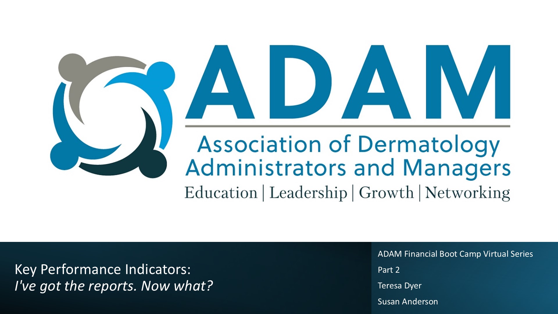 Financial Boot Camp Part 2 Financial Bootcamp Part 2 - KPIs